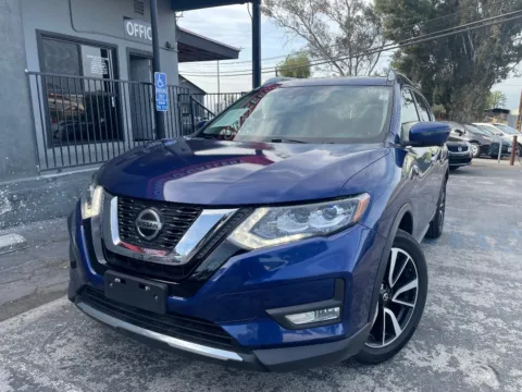 Blue 2019 Nissan Rogue SL for sale in Corona, CA