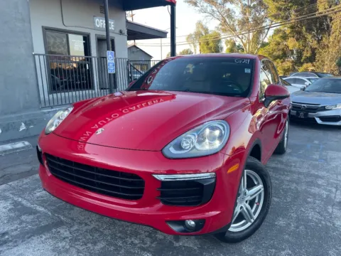 Red 2016 Porsche Cayenne for sale in Corona, CA