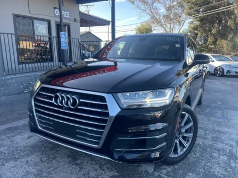 Black 2017 Audi Q7 Premium Plus for sale in Corona, CA