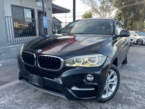 Black 2015 BMW X6 sDrive35i for sale in Corona, CA