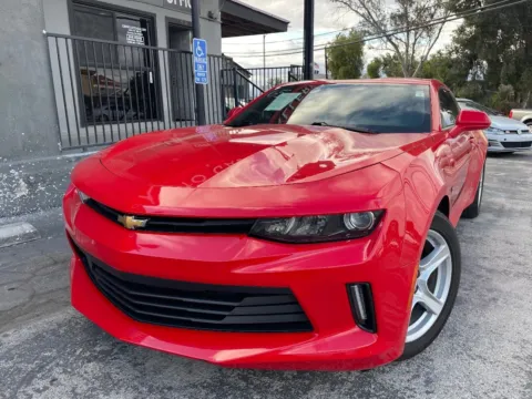 Red 2016 Chevrolet Camaro 1LT for sale in Corona, CA