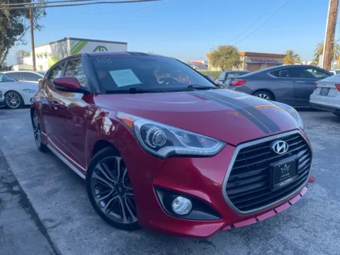 Another view of 2016 Hyundai Veloster Turbo for sale in Corona, CA at Crown Auto Gallery