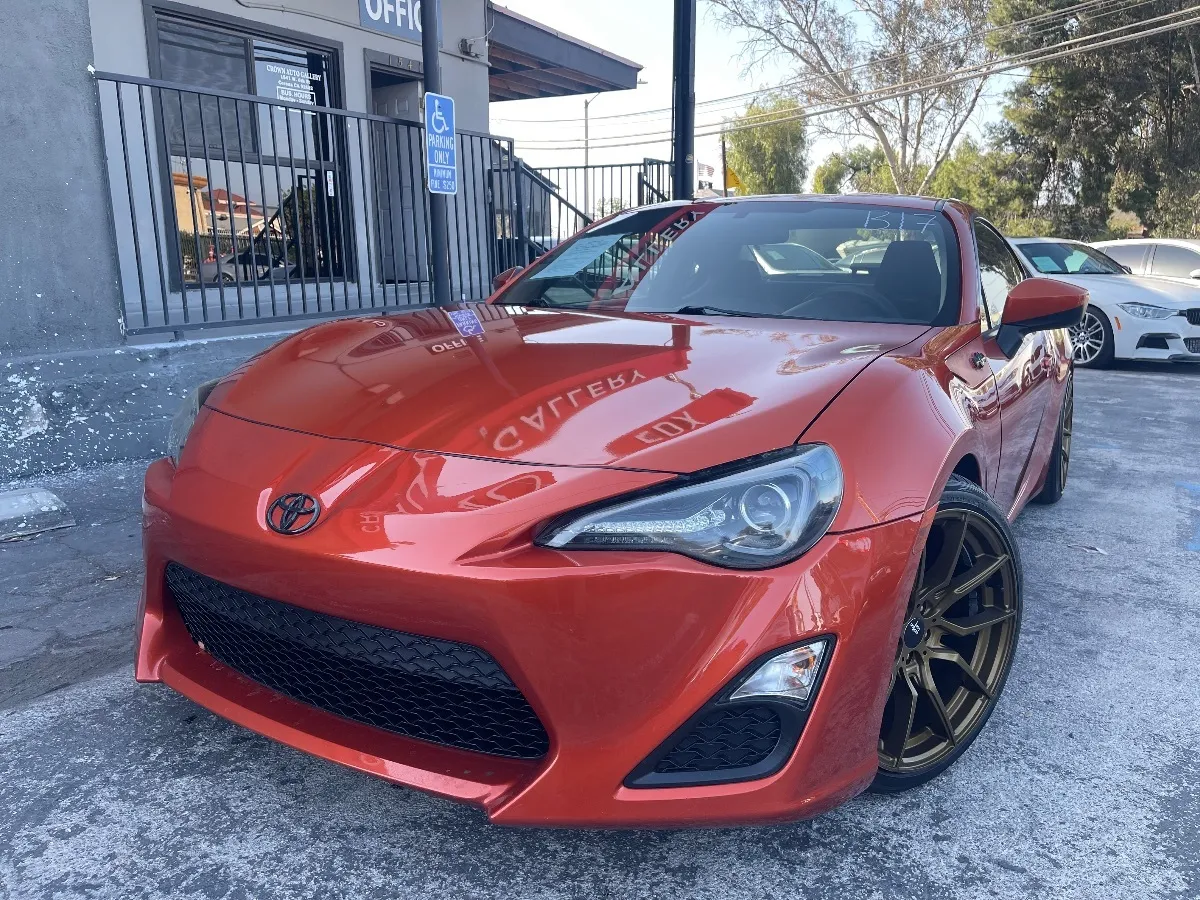 Orange 2015 Scion FR-S for sale in Corona, CA