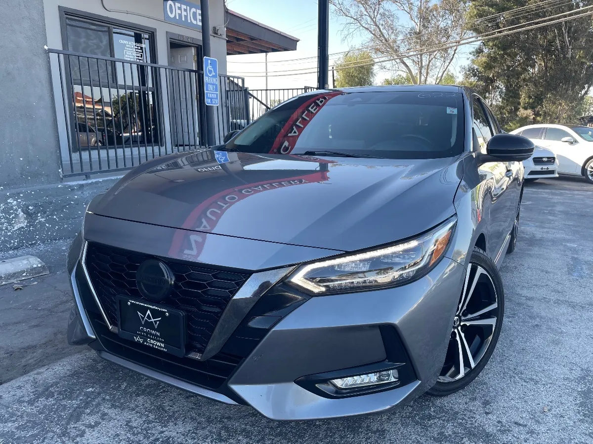 Gray 2022 Nissan Sentra SR for sale in Corona, CA