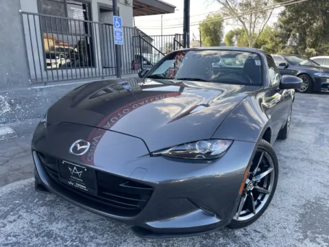 Blue 2017 Mazda MX-5 Miata RF Grand Touring for sale in Corona, CA