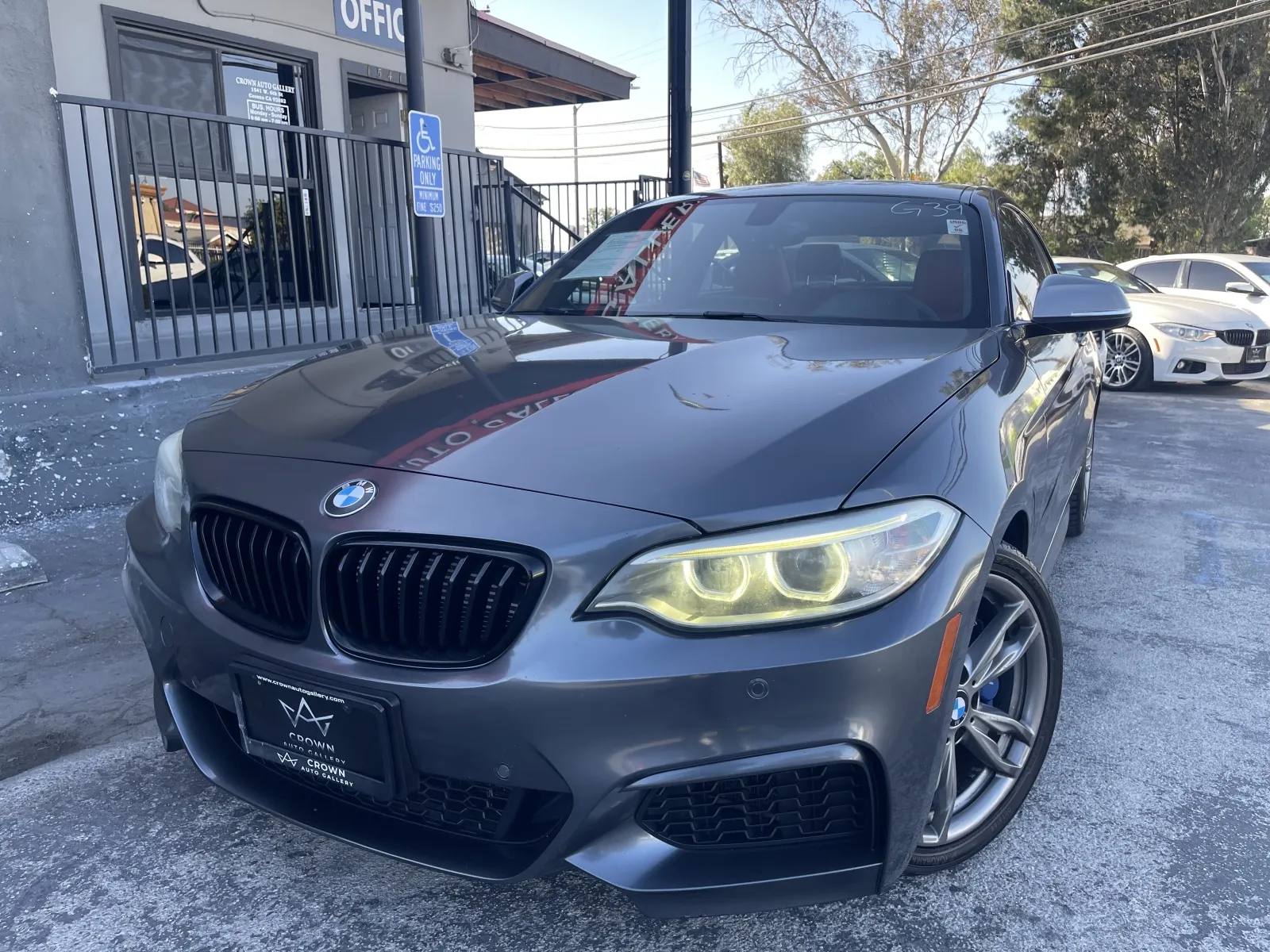 Brown 2015 BMW 2 Series M235i for sale in Corona, CA