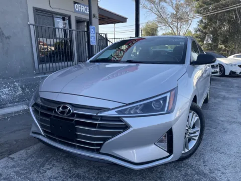 Silver 2019 Hyundai ELANTRA for sale in Corona, CA
