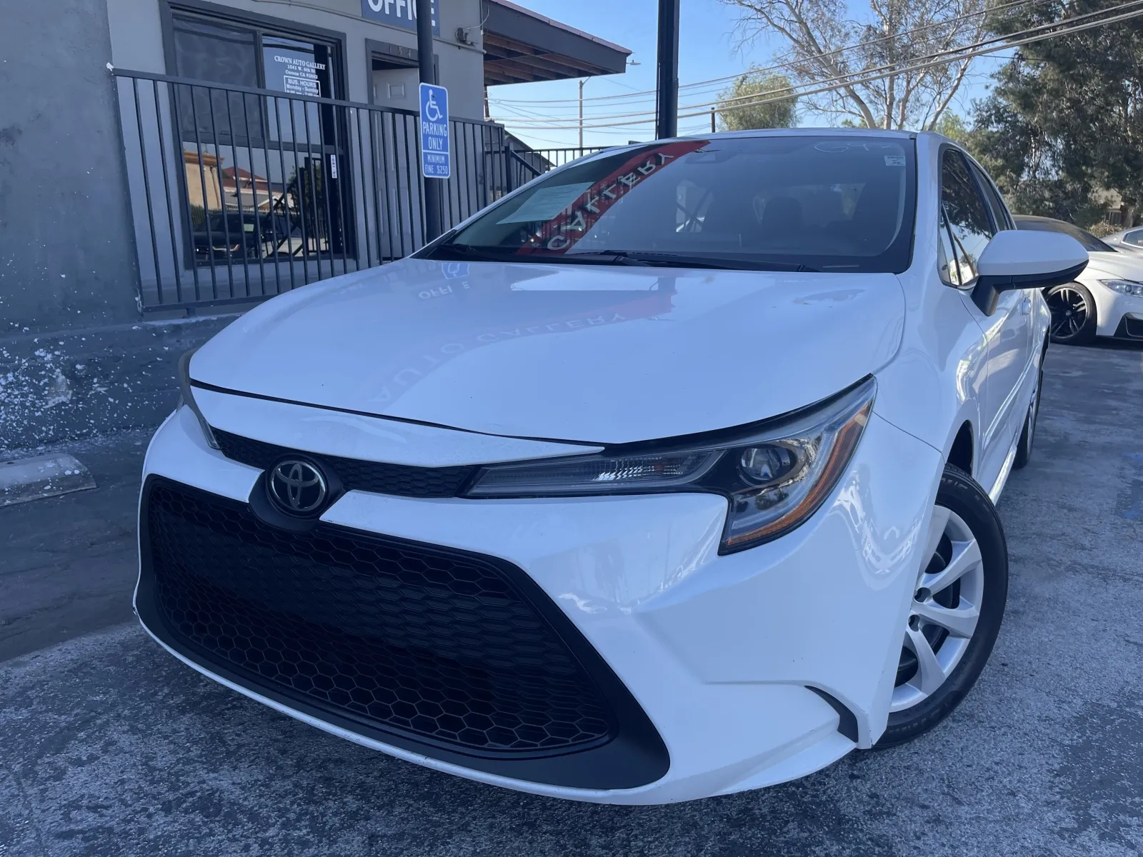 White 2020 Toyota Corolla LE for sale in Corona, CA