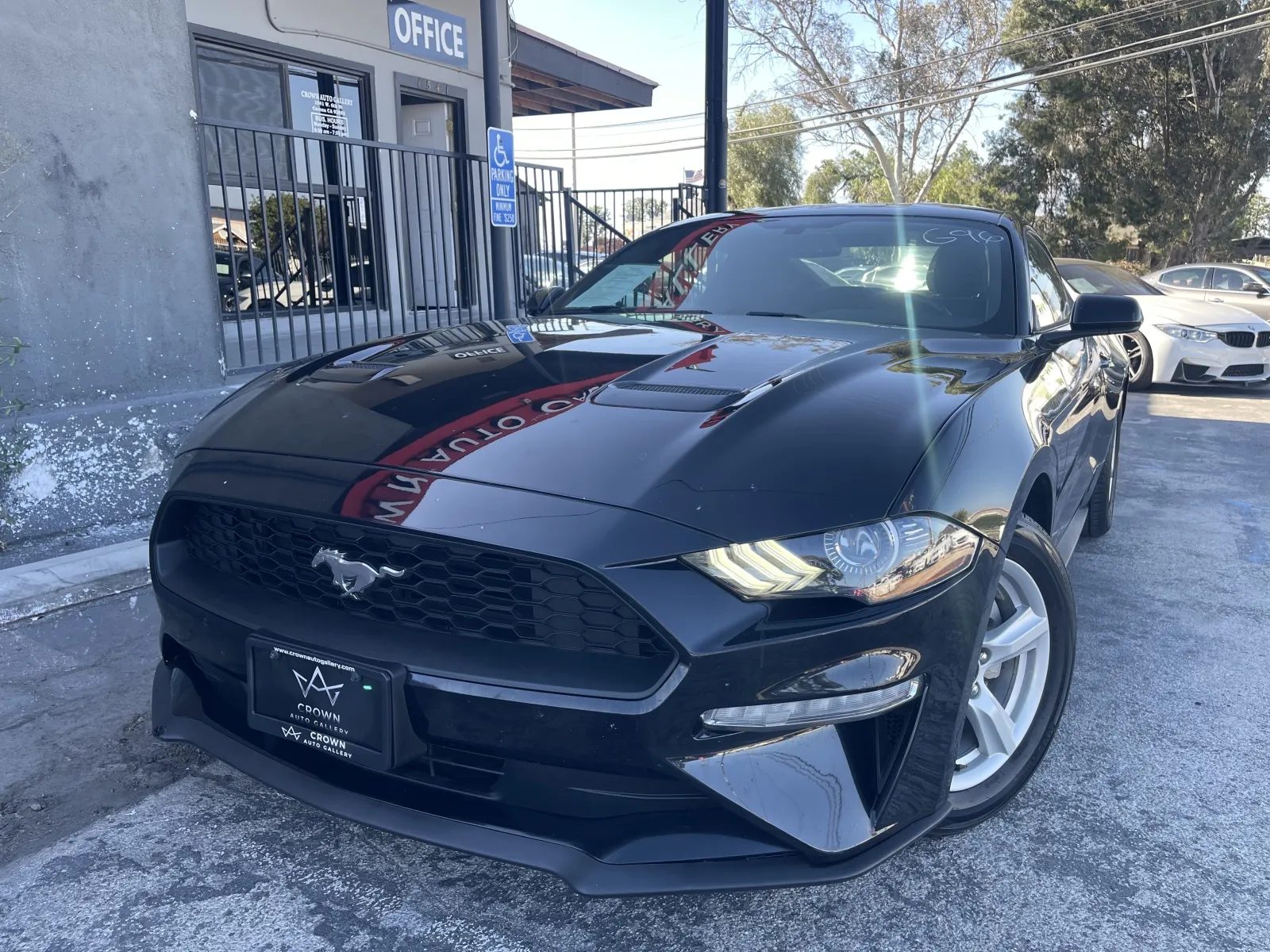 Black 2019 Ford Mustang EcoBoost for sale in Corona, CA