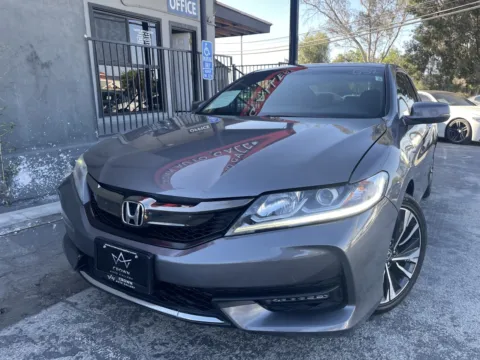 Blue 2017 Honda Accord EX-L for sale in Corona, CA