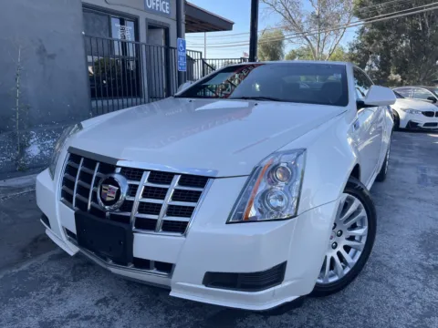 White 2013 Cadillac CTS 3.6L for sale in Corona, CA