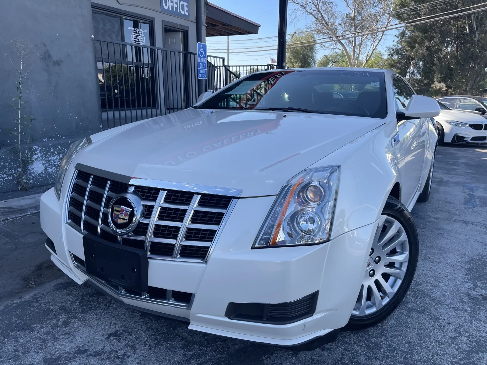 White 2013 Cadillac CTS 3.6L for sale in Corona, CA