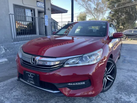 Red 2017 Honda Accord Sport for sale in Corona, CA