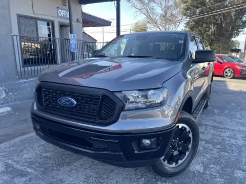 Gray 2021 Ford Ranger XL for sale in Corona, CA