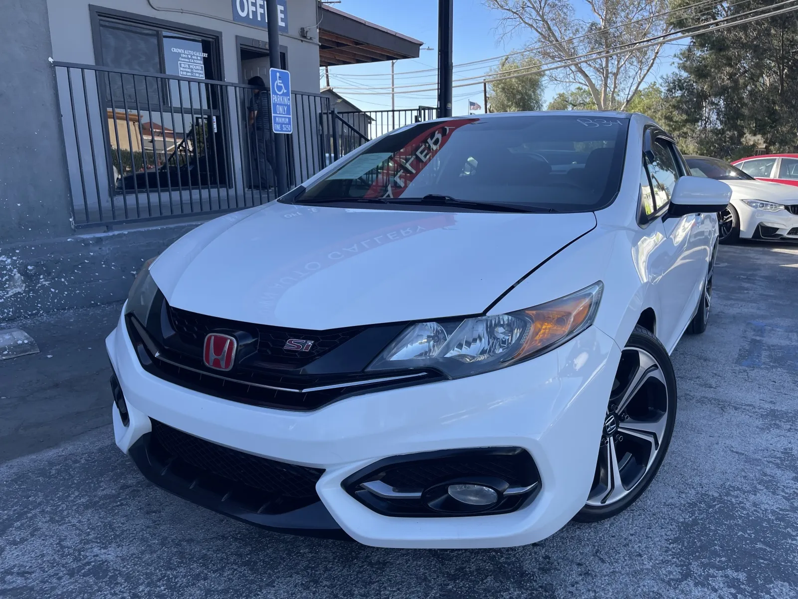 White 2014 Honda Civic Si w/Summer Tires w/Navi for sale in Corona, CA