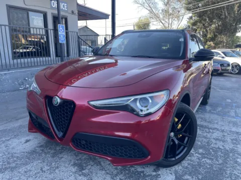 Red 2018 Alfa Romeo Stelvio Ti for sale in Corona, CA