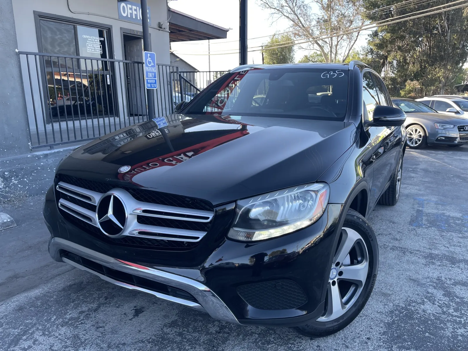 Black 2017 Mercedes-Benz GLC 300 for sale in Corona, CA