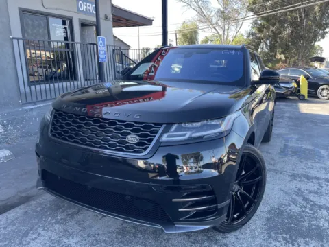 Black 2019 Land Rover Range Rover Velar P250 R-Dynamic SE for sale in Corona, CA