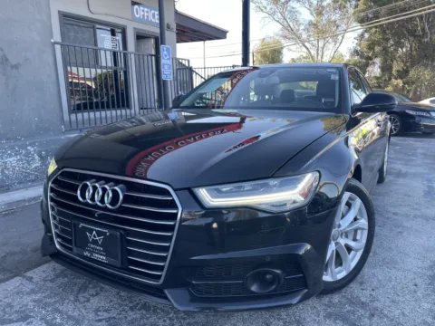 Black 2018 Audi A6 3.0T quattro Prestige for sale in Corona, CA