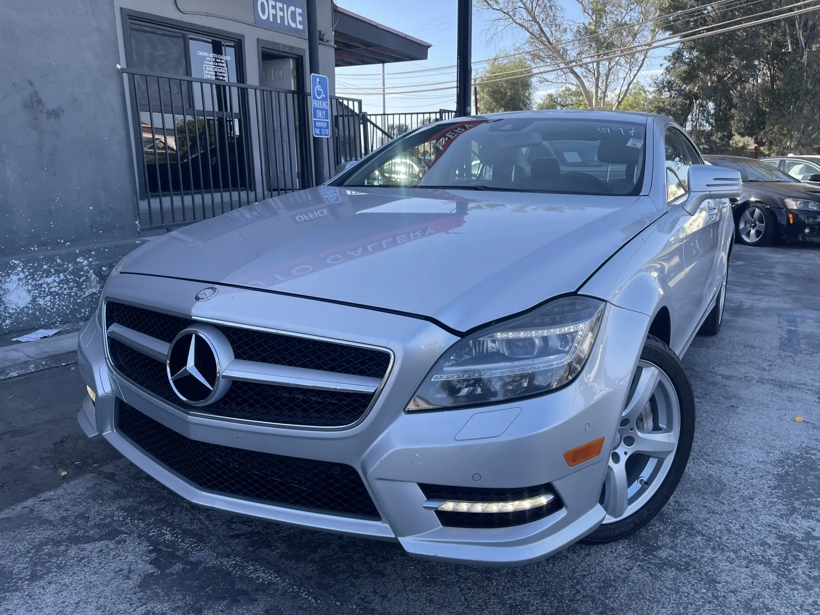 Silver 2013 Mercedes-Benz CLS 550 for sale in Corona, CA