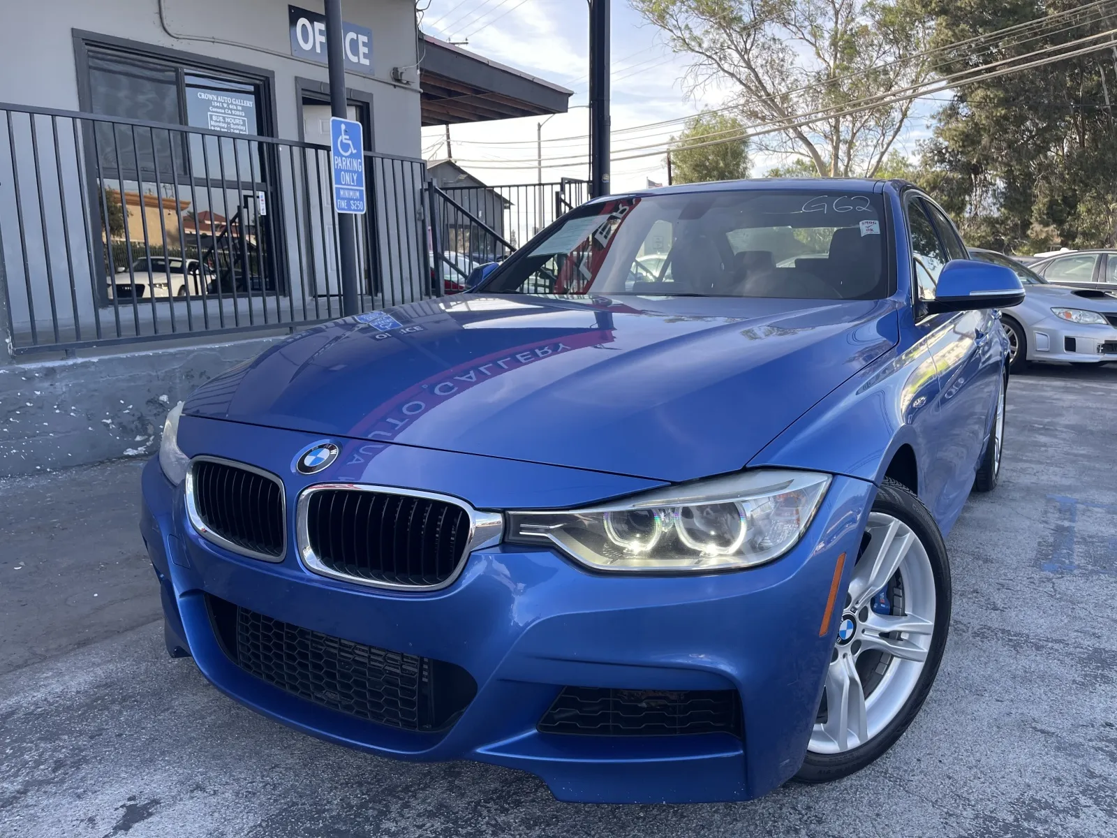 Blue 2014 BMW 3 Series 335i for sale in Corona, CA