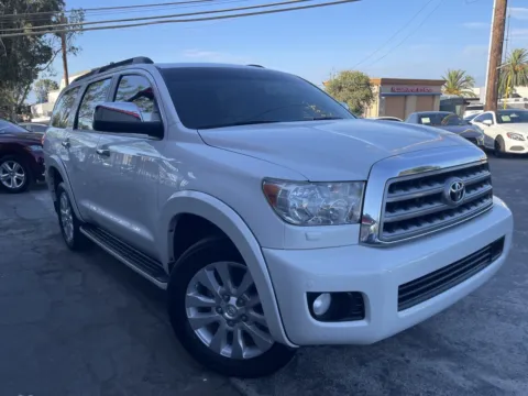Another view of 2017 Toyota Sequoia Platinum for sale in Corona, CA at Crown Auto Gallery