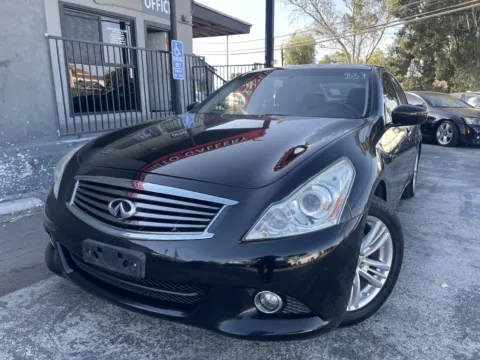 Black 2013 INFINITI G37 Sedan Journey for sale in Corona, CA