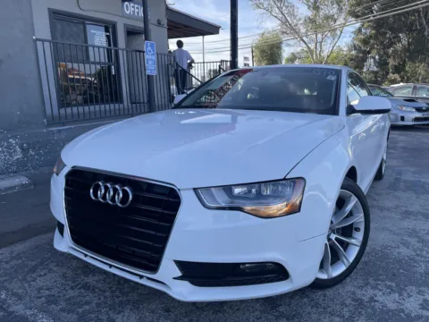 White 2013 Audi A5 2.0T quattro Premium for sale in Corona, CA