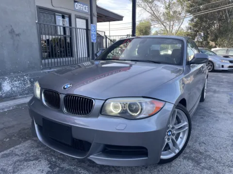 Gray 2012 BMW 1 Series 135i for sale in Corona, CA