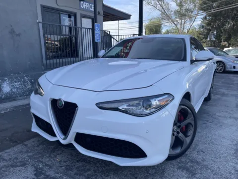 White 2018 Alfa Romeo Giulia Ti Sport for sale in Corona, CA