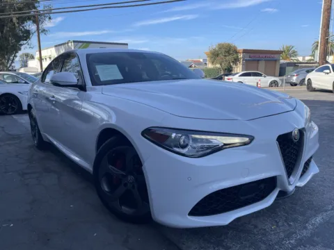 Another view of 2018 Alfa Romeo Giulia Ti Sport for sale in Corona, CA at Crown Auto Gallery
