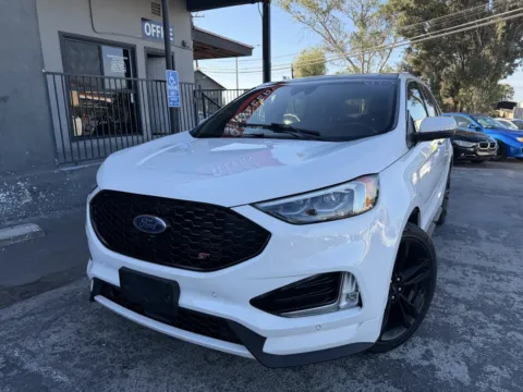 White 2020 Ford Edge ST for sale in Corona, CA