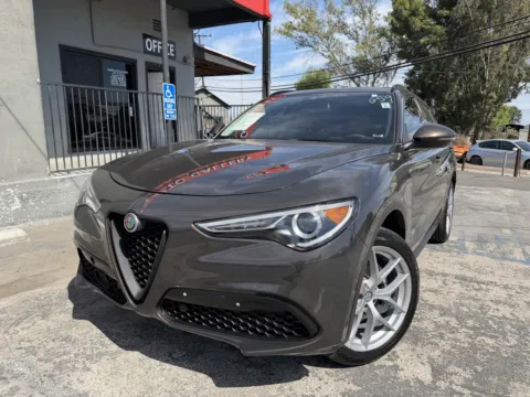 Brown 2018 Alfa Romeo Stelvio Sport for sale in Corona, CA