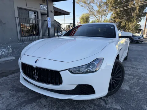 White 2016 Maserati Ghibli for sale in Corona, CA