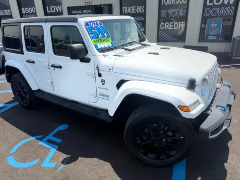 Photos of 2023 JEEP WRANGLER SAHARA 4XE for sale in Crown Point, IN at Pro Auto Finance