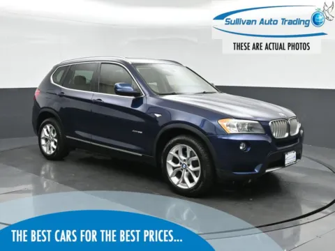 Blue 2014 BMW X3 xDrive35i for sale in Norfolk, VA