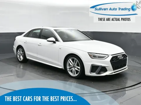 White 2023 Audi A4 45 S line Premium Plus for sale in Norfolk, VA
