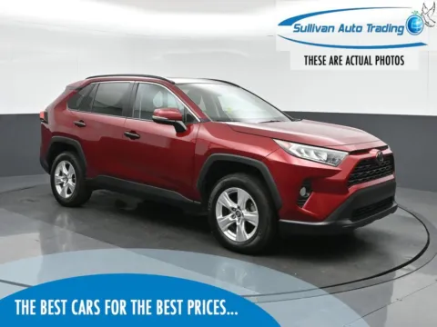 Red 2021 Toyota RAV4 XLE for sale in Norfolk, VA