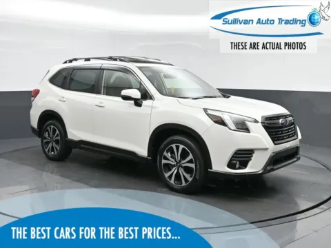 White 2022 Subaru Forester Limited for sale in Norfolk, VA