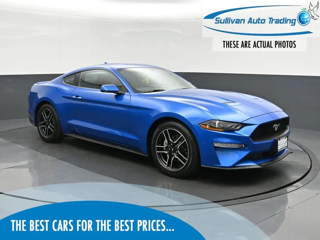 Blue 2020 Ford Mustang EcoBoost for sale in Norfolk, VA