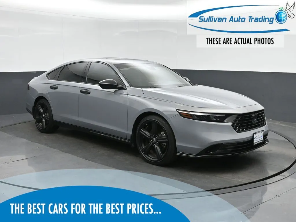 Gray 2023 Honda Accord Hybrid Sport-L for sale in Norfolk, VA