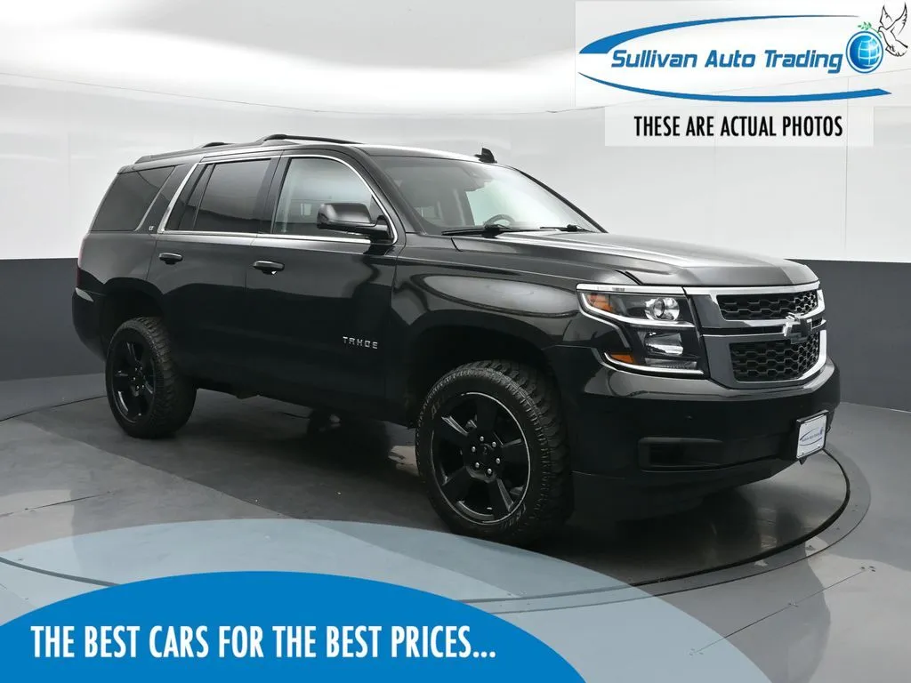 Black 2017 Chevrolet Tahoe LT for sale in Norfolk, VA