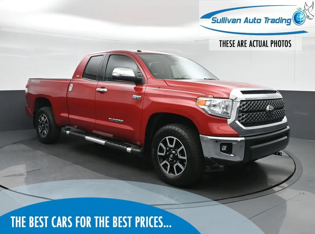 Red 2018 Toyota Tundra SR5 for sale in Norfolk, VA