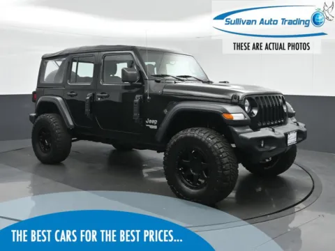 Black 2019 Jeep Wrangler Unlimited Sport for sale in Norfolk, VA