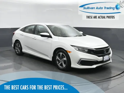 White 2020 Honda Civic LX for sale in Norfolk, VA