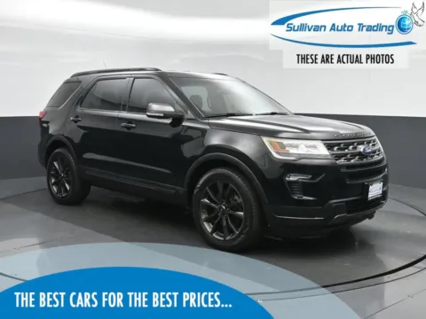 Black 2018 Ford Explorer XLT for sale in Norfolk, VA
