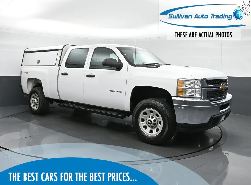 White 2013 Chevrolet Silverado 3500HD Work Truck for sale in Fredericksburg, VA