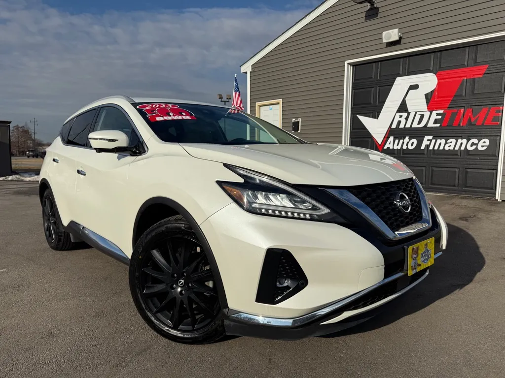 White 2023 NISSAN MURANO SL for sale in Crown Point, IN
