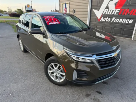Photos of 2023 CHEVROLET EQUINOX LT for sale in Crown Point, IN at Ride Time Auto Finance Crown Point
