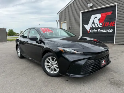 Black 2025 TOYOTA CAMRY LE for sale in Crown Point, IN